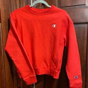 Champion Red Crewneck